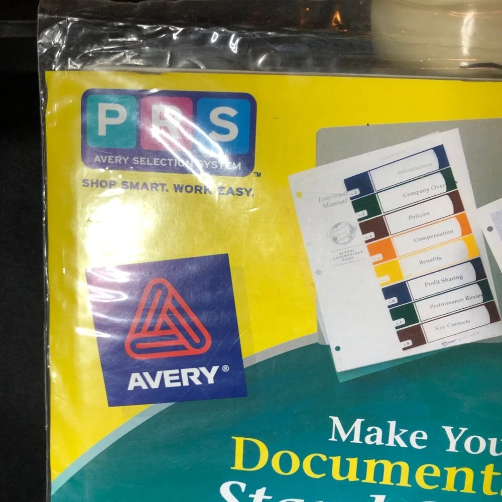 Avery Translucent Table of Contents Dividers - Multicolor